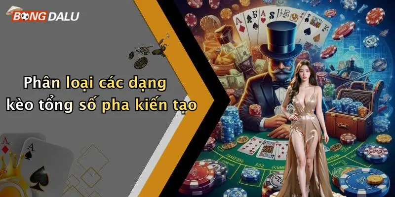 Phân loại các dạng kèo tổng số pha kiến tạo