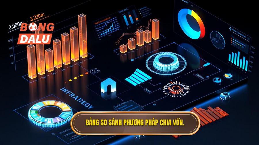 3. Bảng so sánh phương pháp chia vốn.