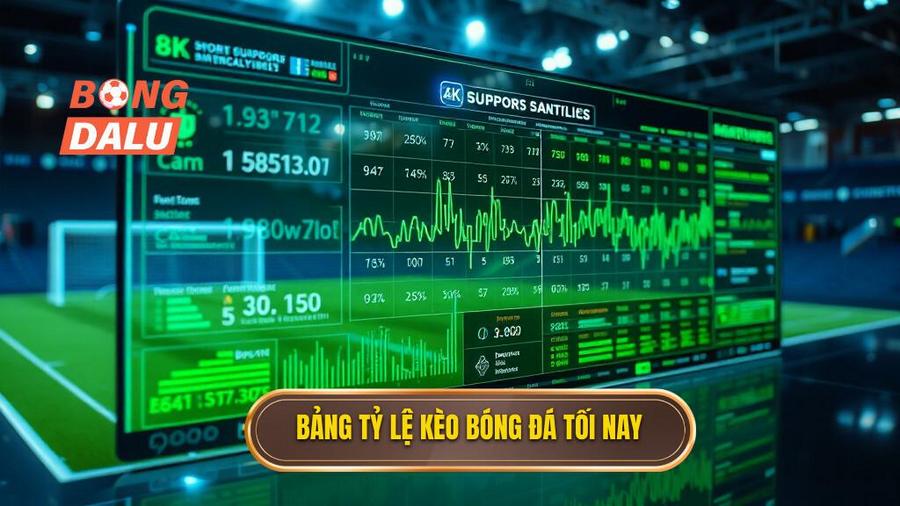 Bảng tổng hợp tỷ lệ kèo tối nay các giải đấu hàng đầu