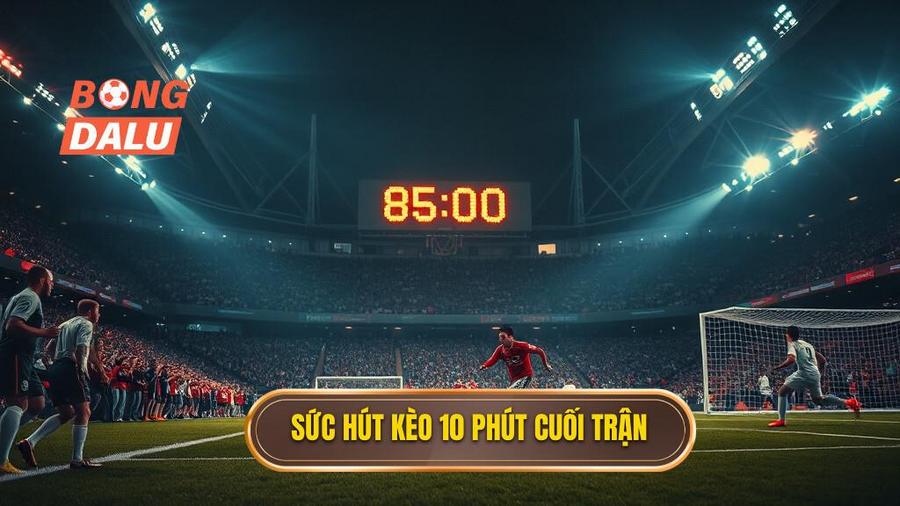 Tại sao Kèo cược đội thắng trong 10 phút cuối trận lại hấp dẫn?