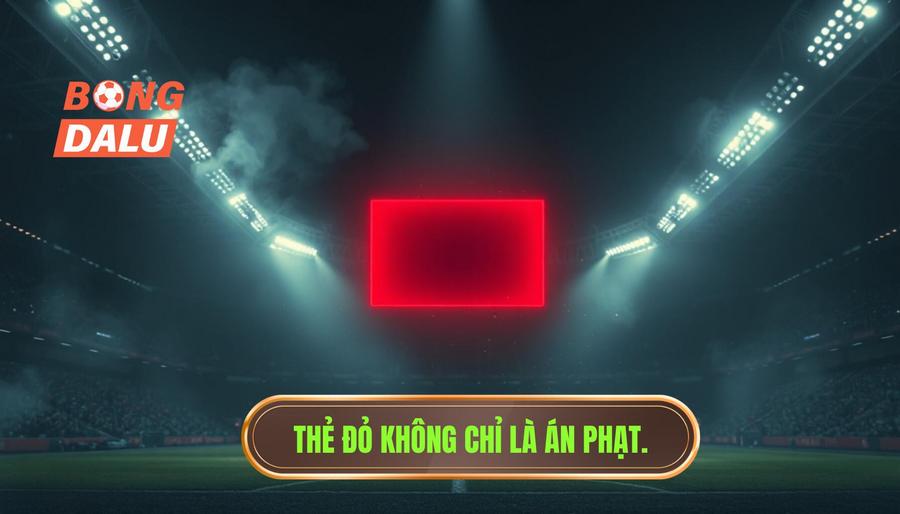 Bản chất của tấm thẻ đỏ: Hơn cả một án phạt cá nhân