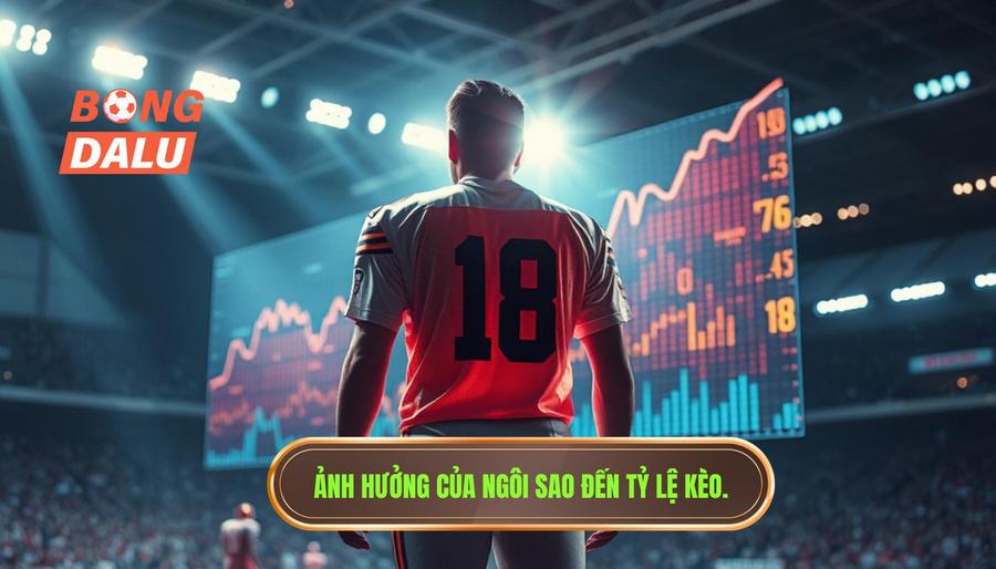 Ảnh hưởng của ngôi sao đến tỷ lệ kèo